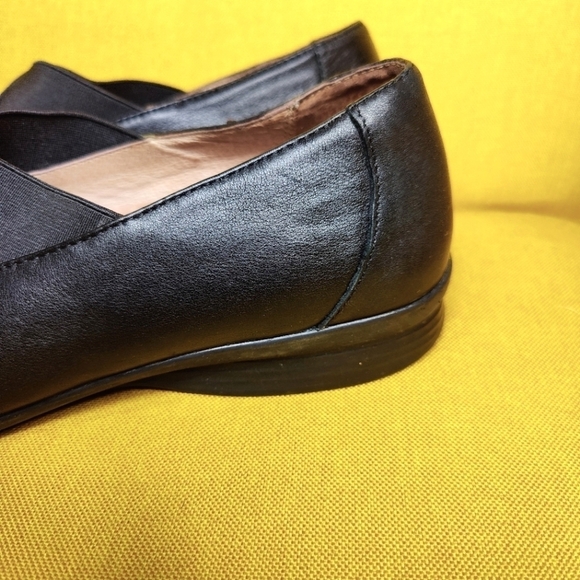 Dansko Ann Black Leather Slip On Flats Women's Shoes Size 10.5-11 - Picture 5 of 8